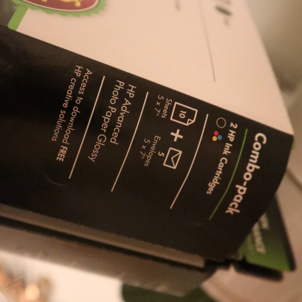 HP Advanced Glossy photo paper